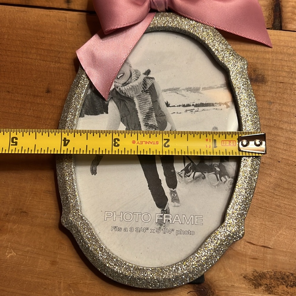 💚 3 for $15 💚 - Sparkly Photo Frame With Bow - NWOT - Picture 11 of 16